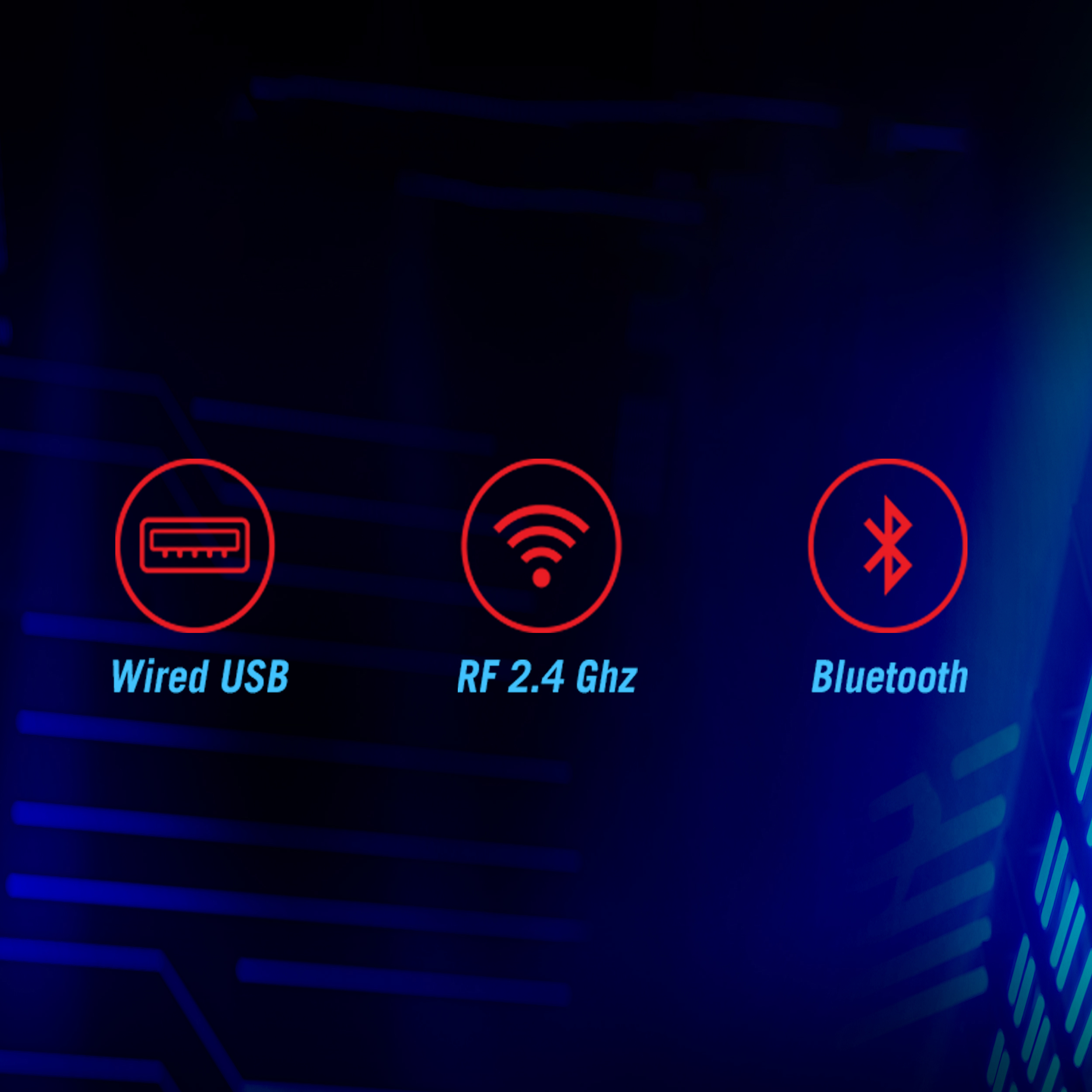 Chuột không dây Asus ROG Gladius III Wireless (USB/RGB/màu đen) có nhiều chế độ kết nối